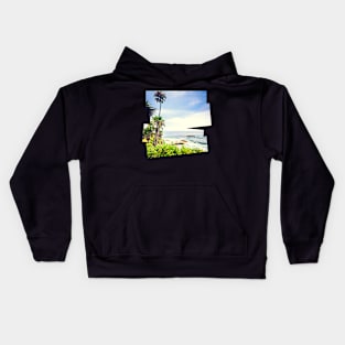 Beautiful landscape Ready for new adventure Wanderlust holidays vacation Kids Hoodie